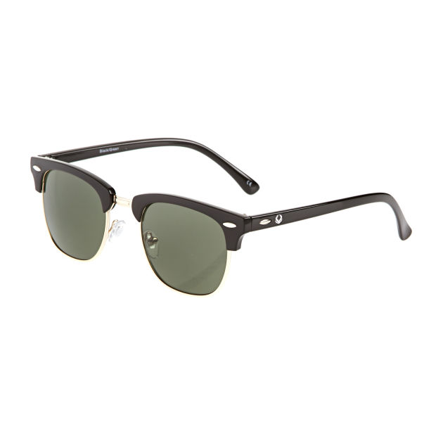 Surfdome Mens Surfdome Legend Sunglasses - Black/green