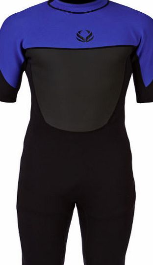 Surfdome Mens Surfdome Mens 2mm Fl Shorty Wetsuit -