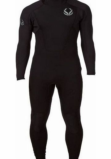Surfdome Mens Surfdome XSD 4/3mm Wetsuit - Black