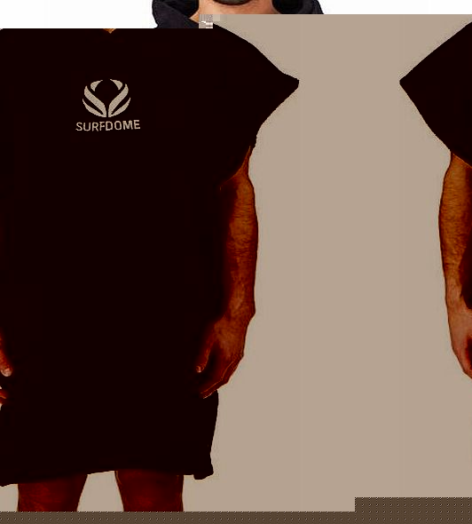 Surfdome Surf Poncho - Black