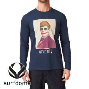 Surfdome T-Shirts - Surfdome Why So Serious Long