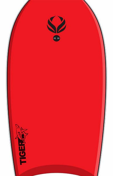 Tiger PE Bodyboard Red - 40 inch
