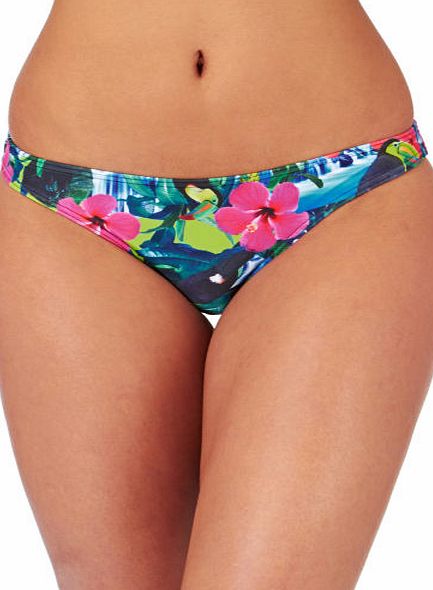 Surfdome Womens Surfdome Fairhaven Bikini Bottom - Toucan
