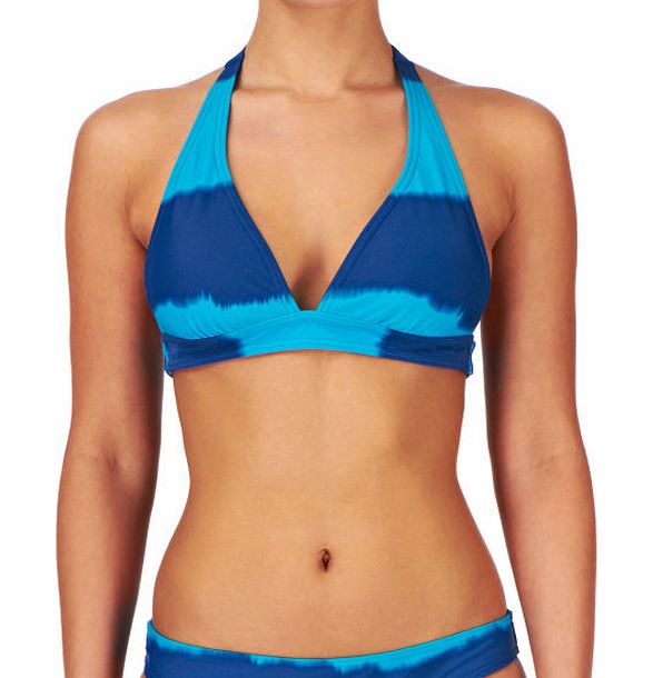 Surfdome Womens Surfdome Hana Halter Bikini Top - Ombre