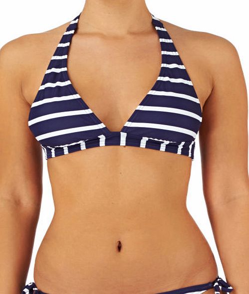 Surfdome Womens Surfdome Hana Halter Bikini Top - Spaced