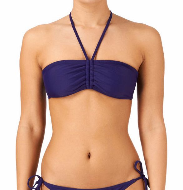 Surfdome Womens Surfdome Kalami Bikini Top - Indigo