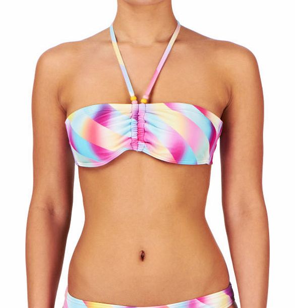 Surfdome Womens Surfdome Kalami Bikini Top - Soft Focus