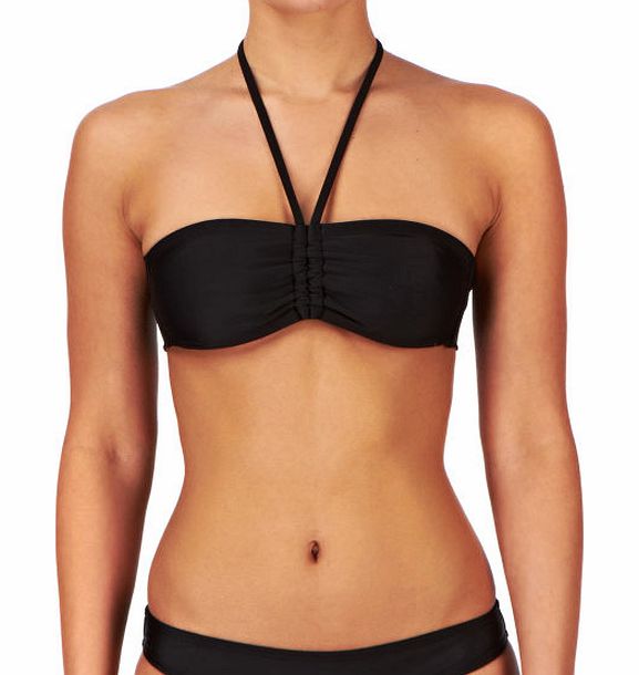 Surfdome Womens Surfdome Kalami Bikini Top - True Black