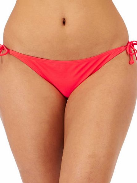 Surfdome Womens Surfdome Narabeen Bikini Bottom - Fluoro
