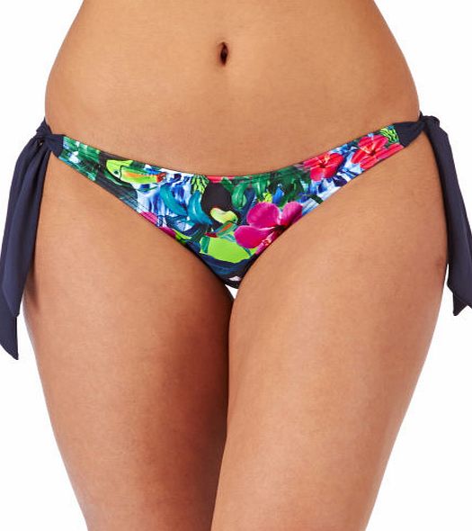 Surfdome Womens Surfdome Vanya Cove Bikini Bottom - Toucan