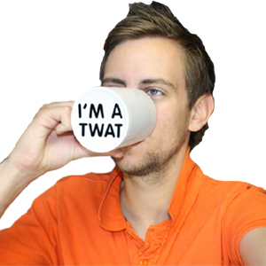 Surprise Novelty Mugs - Im a Twat Mug