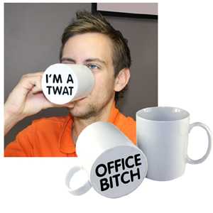 surprise Novelty Mugs - Office Bitch Mug