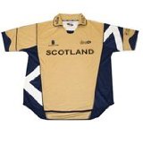 Surridge Scotland Saltires Official Replica Cricket Shirt - T20