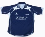 Scotland Saltires Official Replica Cricket Shirt 08/09