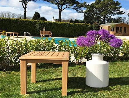 Sustainable Furniture UK Ltd Solid Teak Square Garden Coffee Table
