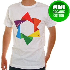 Sutsu Folding Star Tee shirt - White
