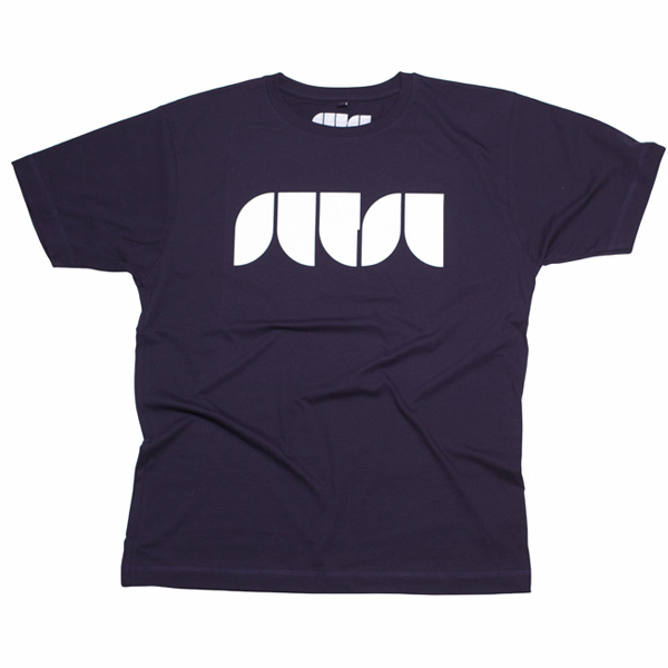 Sutsu Organic T-Shirt - Logo - Navy