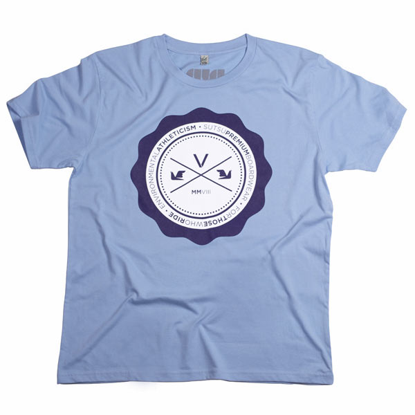 Organic T-Shirt - Varsity - Sky Blue