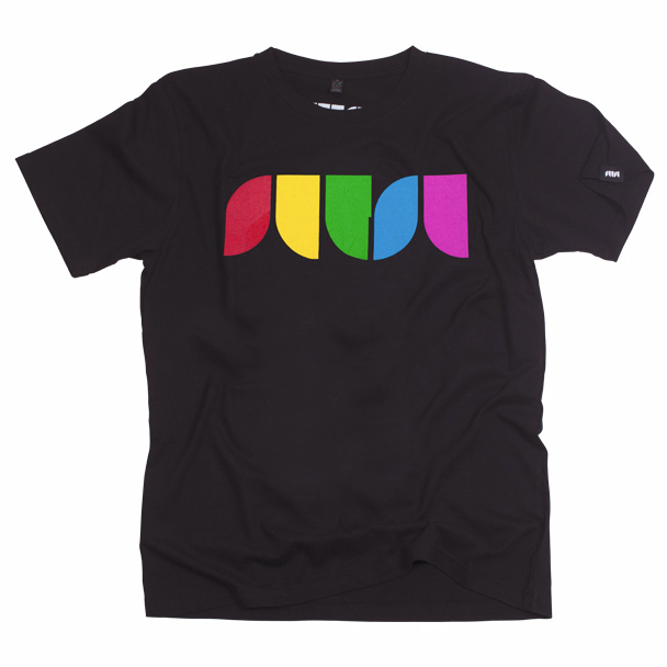 Sutsu T-Shirt - Logo Multi - Black