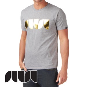 T-Shirts - Sutsu Classic Foil T-Shirt - Grey