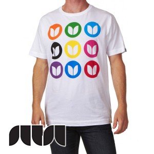 T-Shirts - Sutsu Tulip Circles T-Shirt -