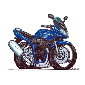 suzuki Bandit 1200 - Blue Kids T-shirt