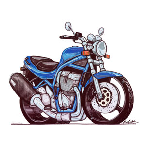 suzuki Bandit 600 - White Kids T-shirt