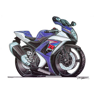 suzuki GSXR 1000 - Blue Kids T-shirt