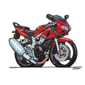 suzuki SV650 - Red Kids T-shirt