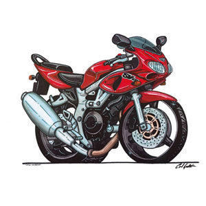 SV650 - Red T-shirt
