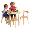 Svan Mini Furniture Table and Chair Set - Natural