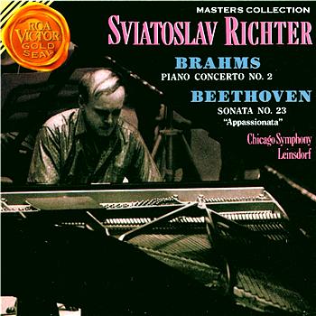 Sviatoslav Richter Brahms: Concerto No. 2- Op. 83/Beethoven: Sonata No. 23- Op. 57