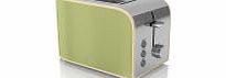 Swan 2 Slice Toaster - Green ST17020GN