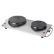 SBR202 Silver Double Electric Boiling Ring