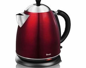 Swan SK24011ROUN 1.7L Metallic Rouge Kettle