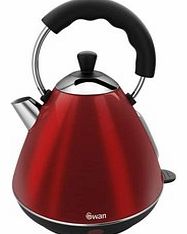 Swan SK261030ROUN 2 Litre Pyramid Rouge Kettle