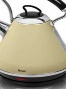 Swan SK34010CREN 1.7 Litre Cream Pyramid Kettle