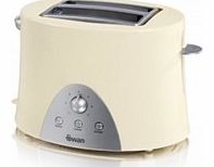 Swan ST10030CREN 2 Slice Cream Toaster