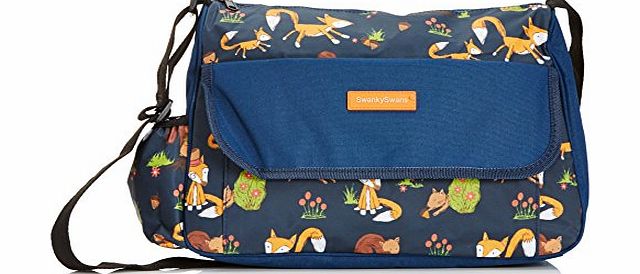 SwankySwans  Womens Joseph amp; Mary Changing Satchel NS-501 Navy Blue