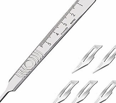 Swann-Morton Swann Morton No.3 scalpel handle with 5 No.10a blades