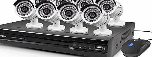 Swann NVR8-7082 8 Channel Security System   8 NHD-806 Cameras