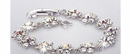Crystal Daisy Bracelet