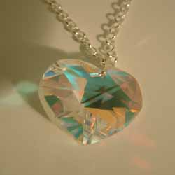 Hearts on Sterling Silver Chain