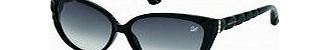 Swarovski Ladies Black SK0059 Delicious Sunglasses