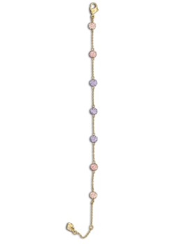 Pink and Purple Pop, Gold Plated