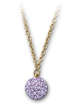 Purple Pop, Gold Plated Crystal