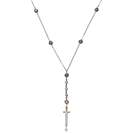 Sword Gold Plated Cross Necklace 1160530