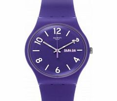 Swatch New Gent Backup Purple Watch