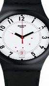 Swatch Sistem51 Chic Black Silicone Strap Watch