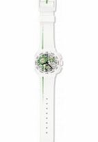 Swatch Unisex Street Map Green White Rubber